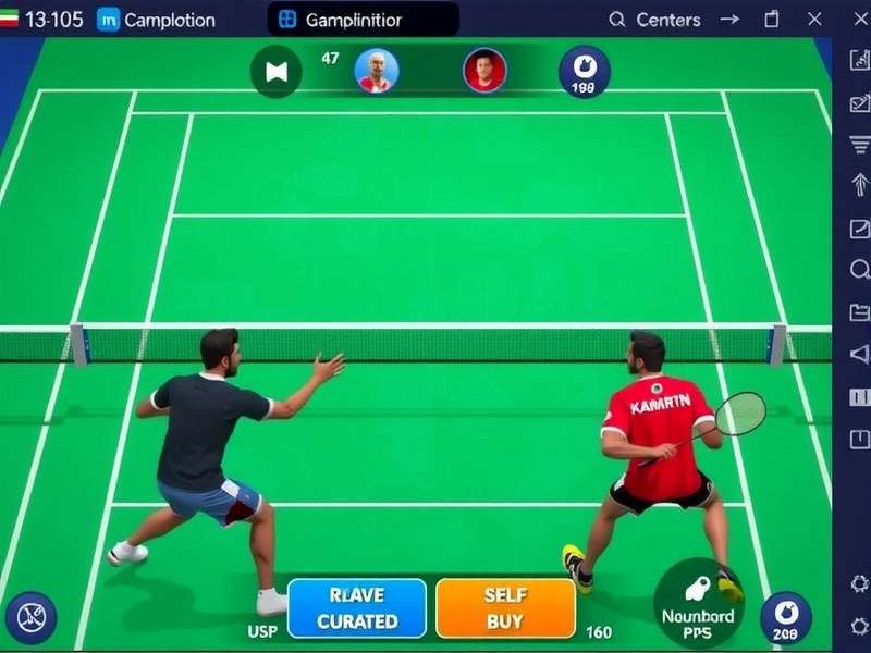 India Badminton Titans Gameplay